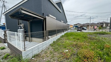 サイクルポート、目隠しフェンス サイクルポート、目隠しフェンス